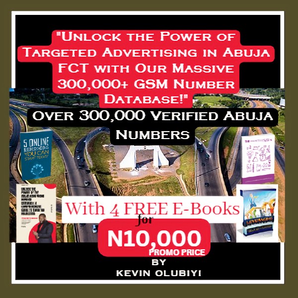 Buy Unlock the Power of Targeted Advertising in Abuja FCT with Our(00)