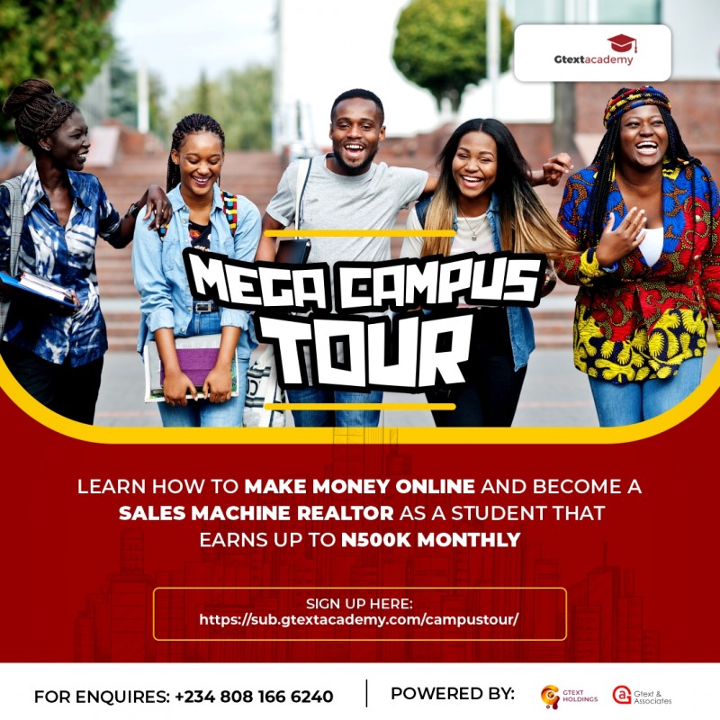 GTEXTACADEMY IN PARTNERSHIP WITH LAGOS STATE UNIVERSITY STUDENTS (LASU).