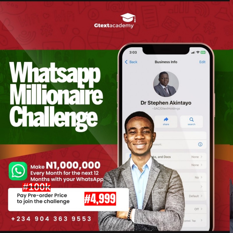 Whatsapp Millionaire Challenge