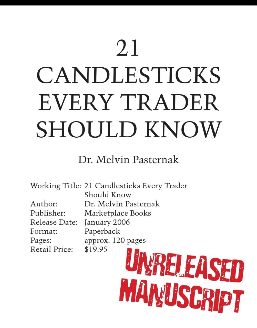 21 Candle Sticks (Everyone Should Know)