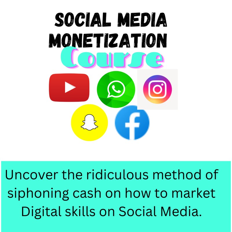 Buy Social Media Monetization Course by Handsome Etuk on Selar
