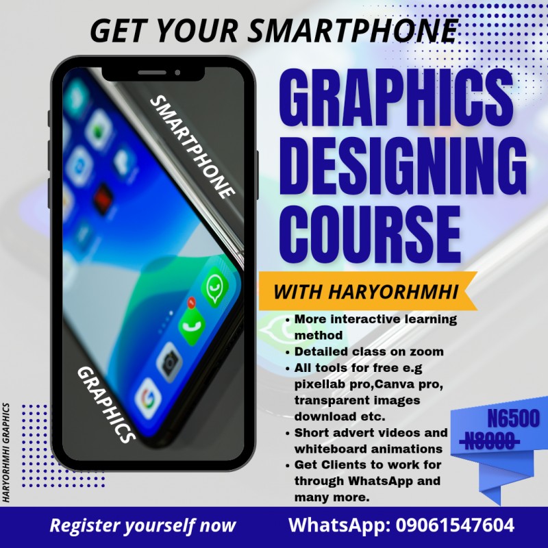 Smartphone Graphics Design Course Buy Smartphone Graphics Designing Course by Ojo Ayomikun on Selar