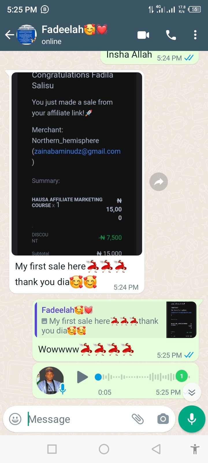 Customer review 1