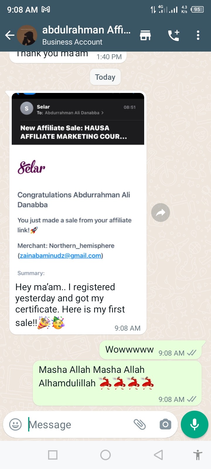 Customer review 5