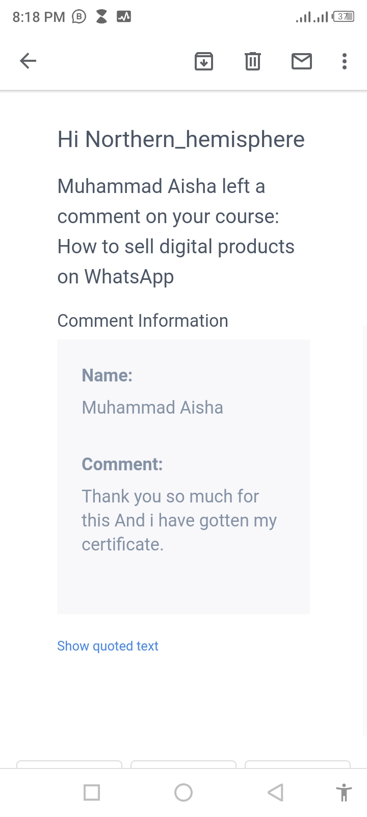 Customer review 11