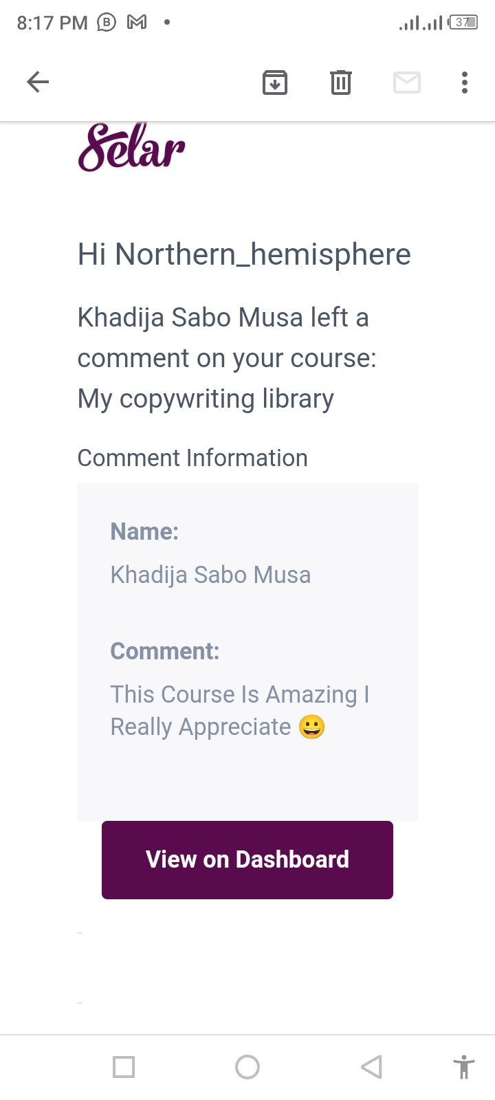 Customer review 13