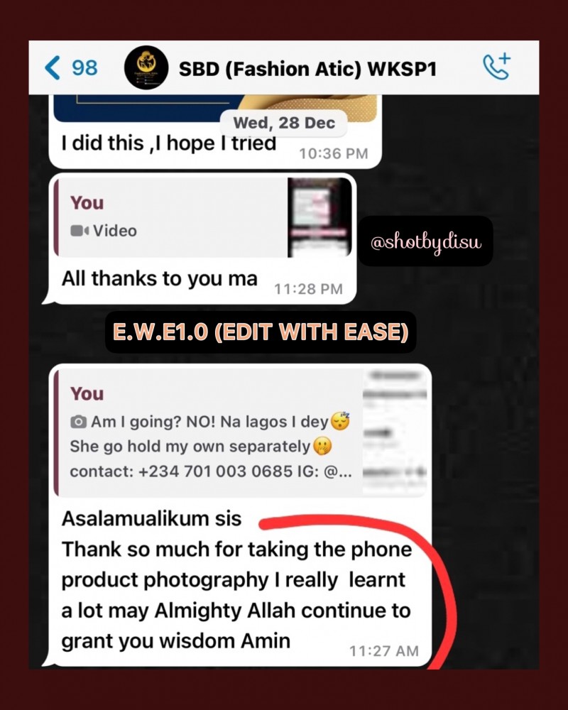Customer review 1
