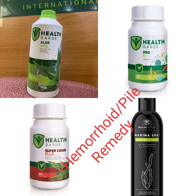 Hemorrhoid or Pile Nutritional and Herbal Remedy