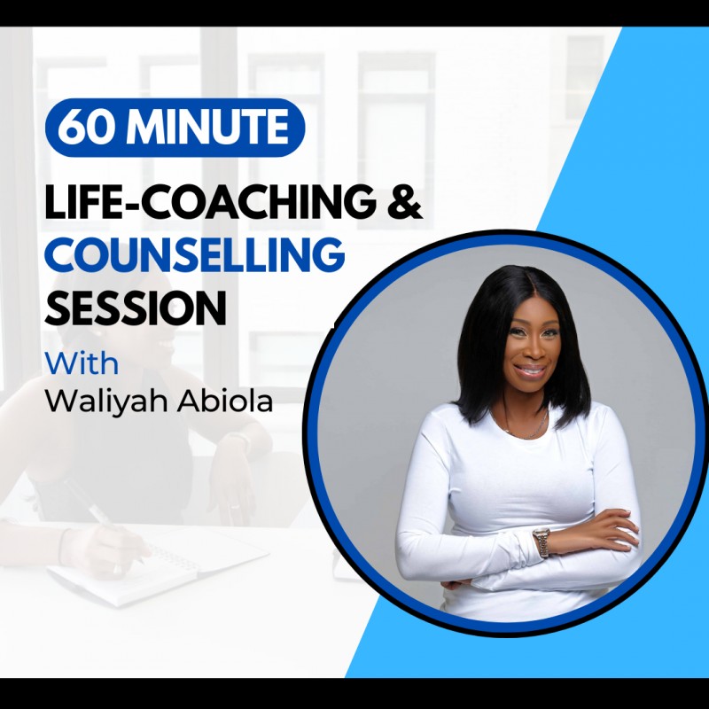 60 Minute Life-Coaching & Counselling Session