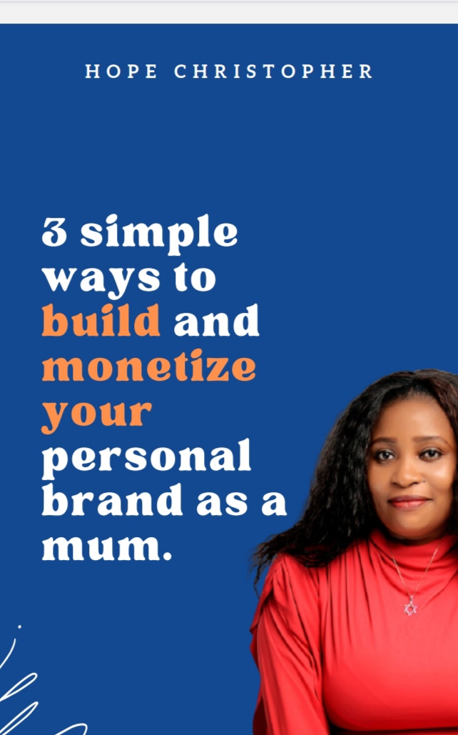 Way to Build and Monetize your Personal Brand as a Mom