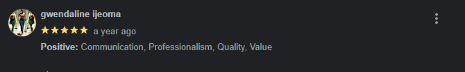 Customer review 2