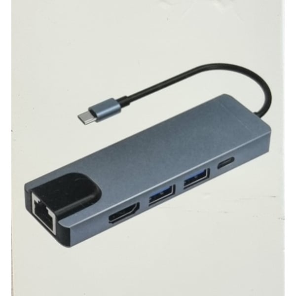 Buy Type-c 5 in 1 adapter by I-Base-Gadgets on Selar