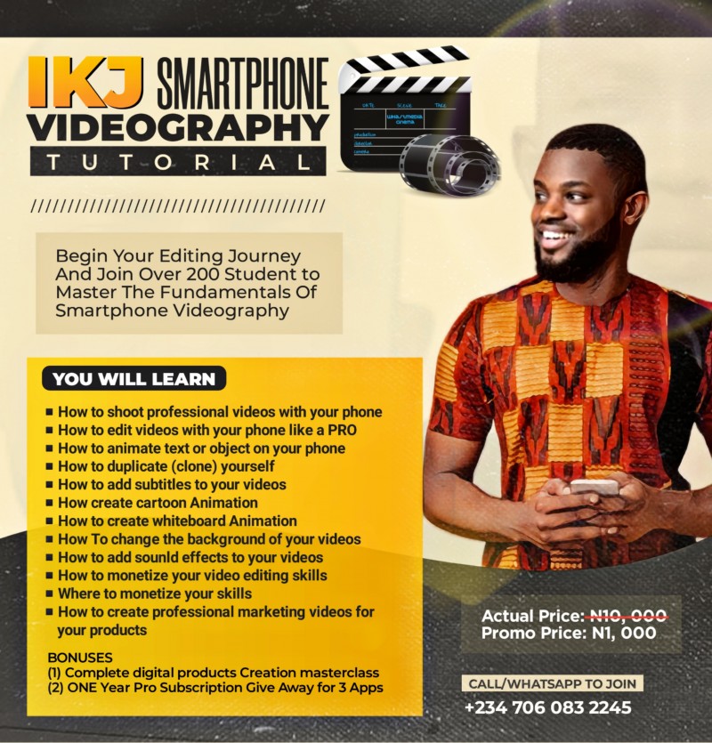 Buy Video editing and manipulation made easy by VideographyXpert on Selar