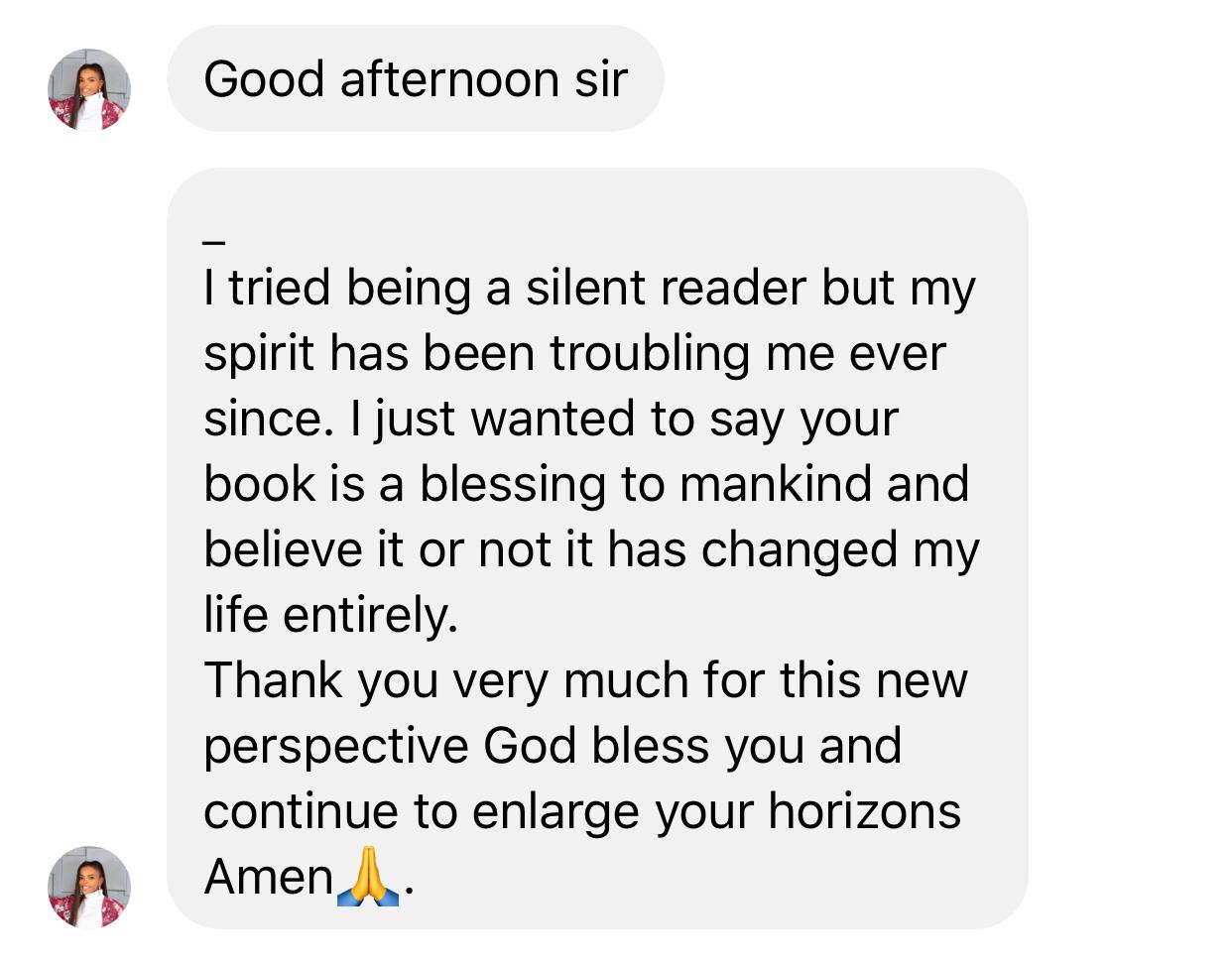 Customer review 1