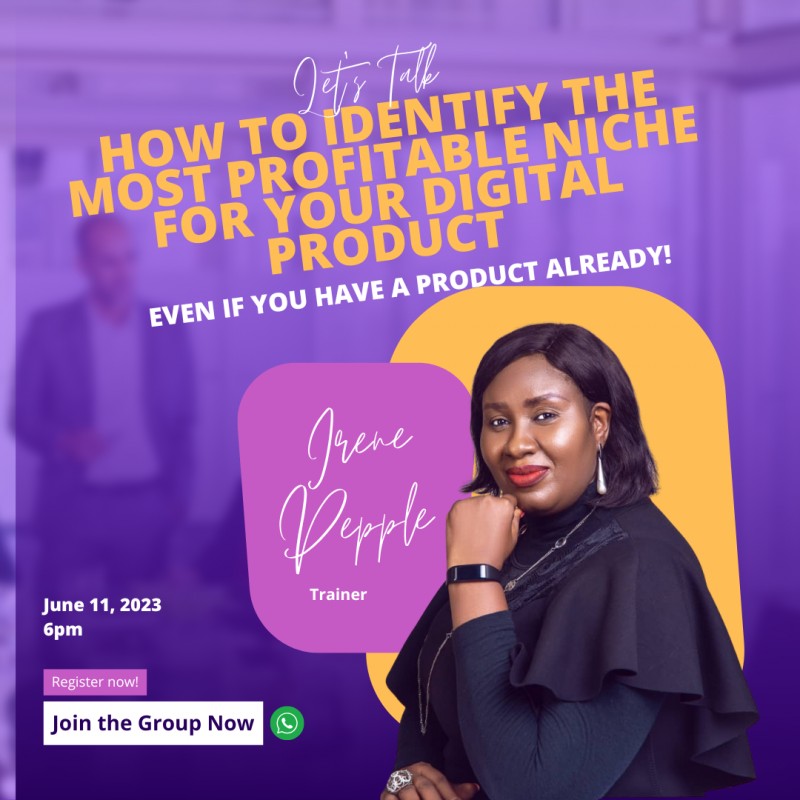 HOW TO IDENTIFY YOUR MOST PROFITABLE NICHE FOR YOUR DIGITAL PRODUCT