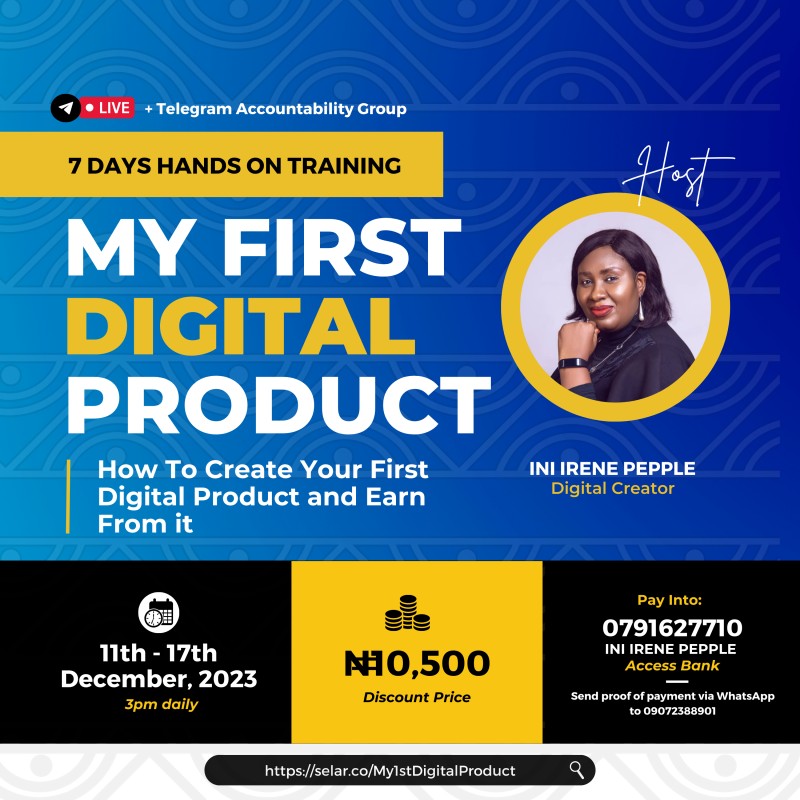 MY FIRST DIGITAL PRODUCT