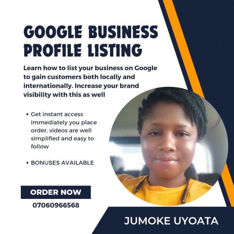 Buy Goggle Business Profile by UYOATA JUMOKE on Selar