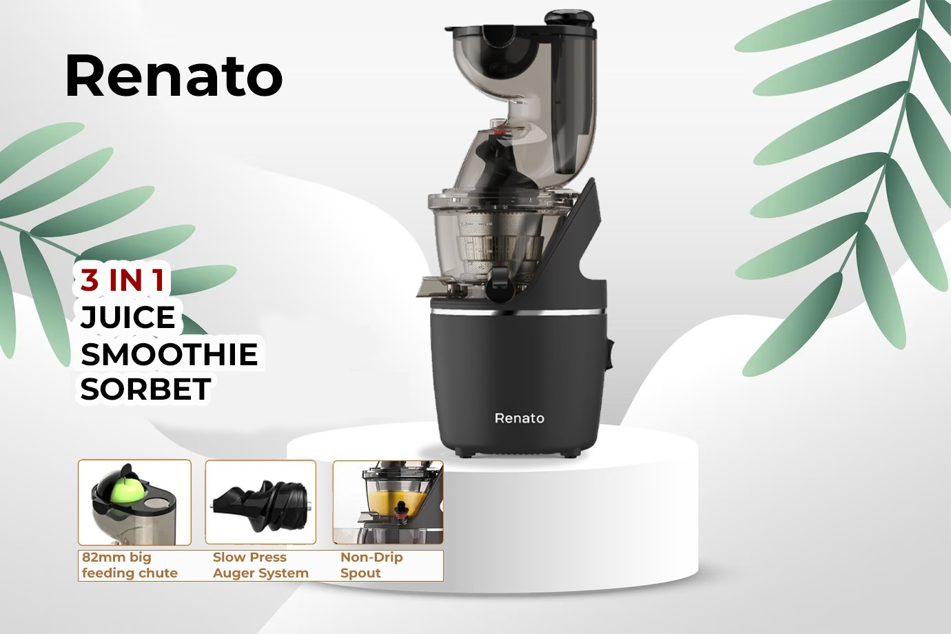 RENATO COLD PRESSED JUICER