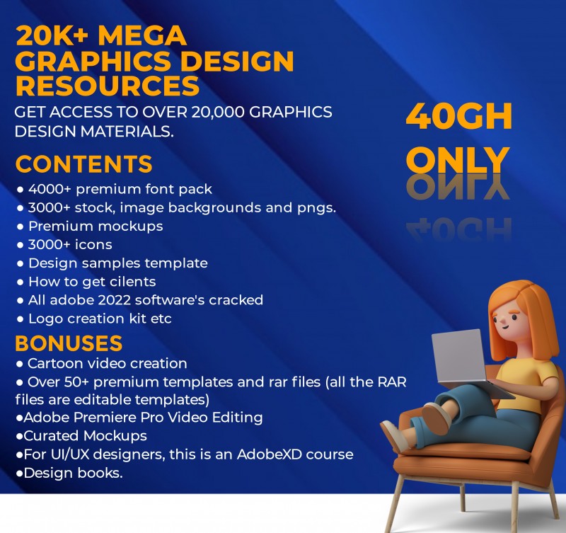Buy Graphic Design Packages by John Kwaku Ampofo on Selar.co