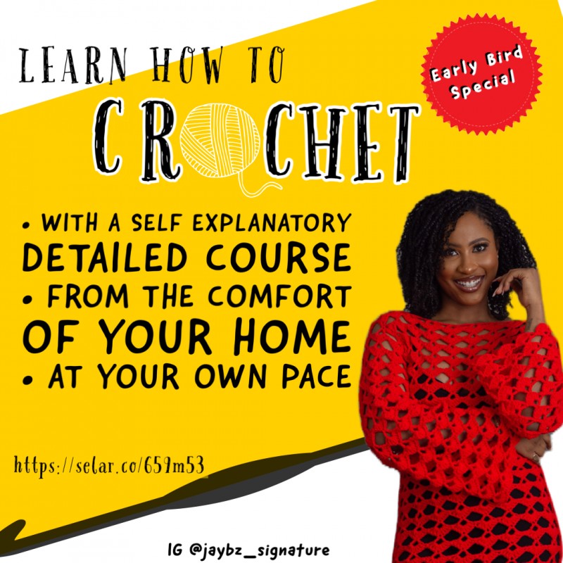 Buy Crochet Basic Beginner Package by Jayb Obilor on Selar.co