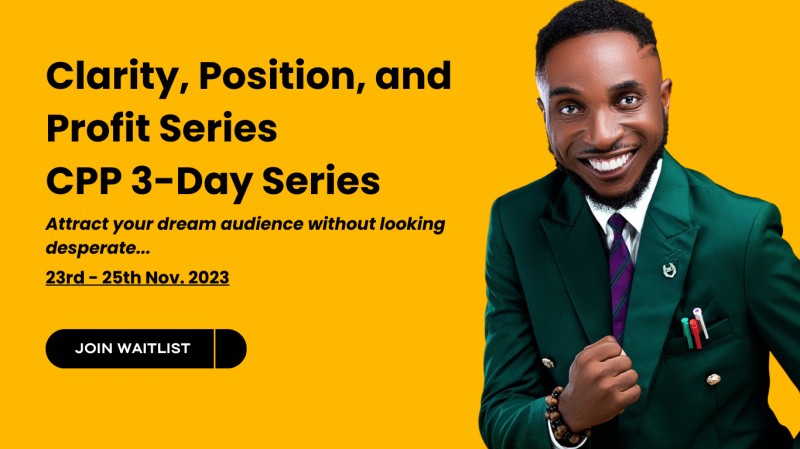 CLARITY, POSITION AND PROFIT SERIES