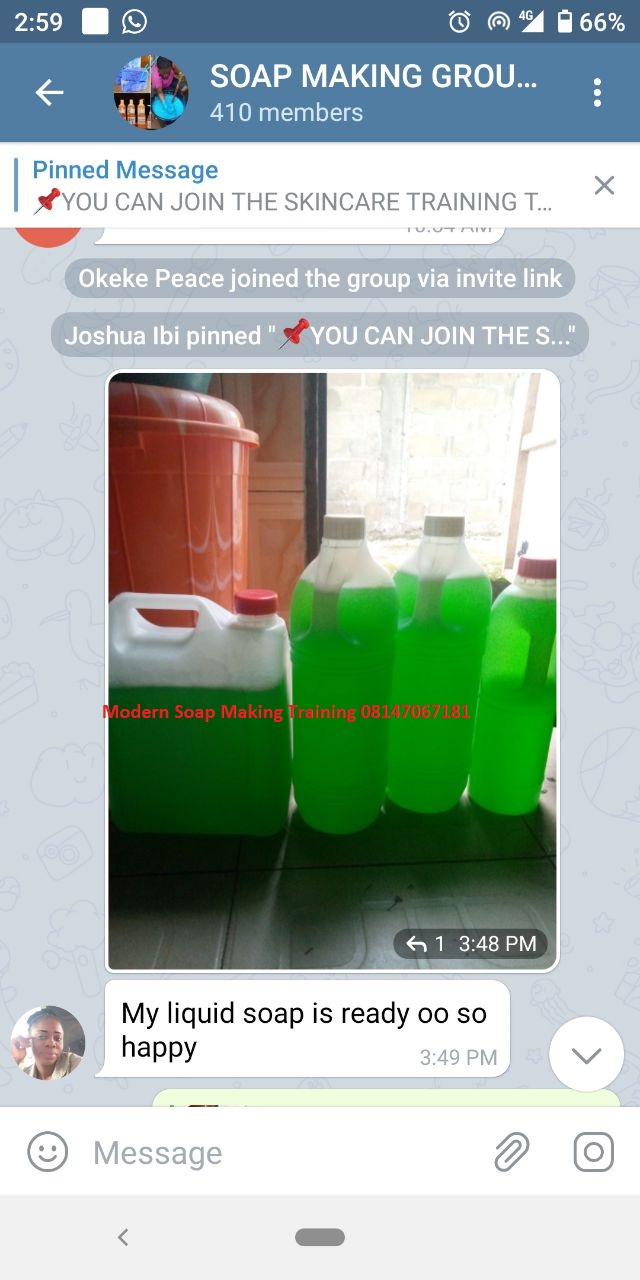 Buy Modern Soap Making Training by Modern Soap Trainings on Selar.co