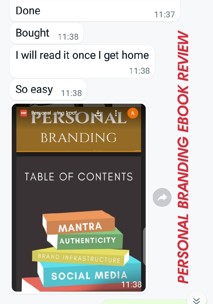Buy Personal Branding by Joy Taiye Ijeneme on Selar | selar