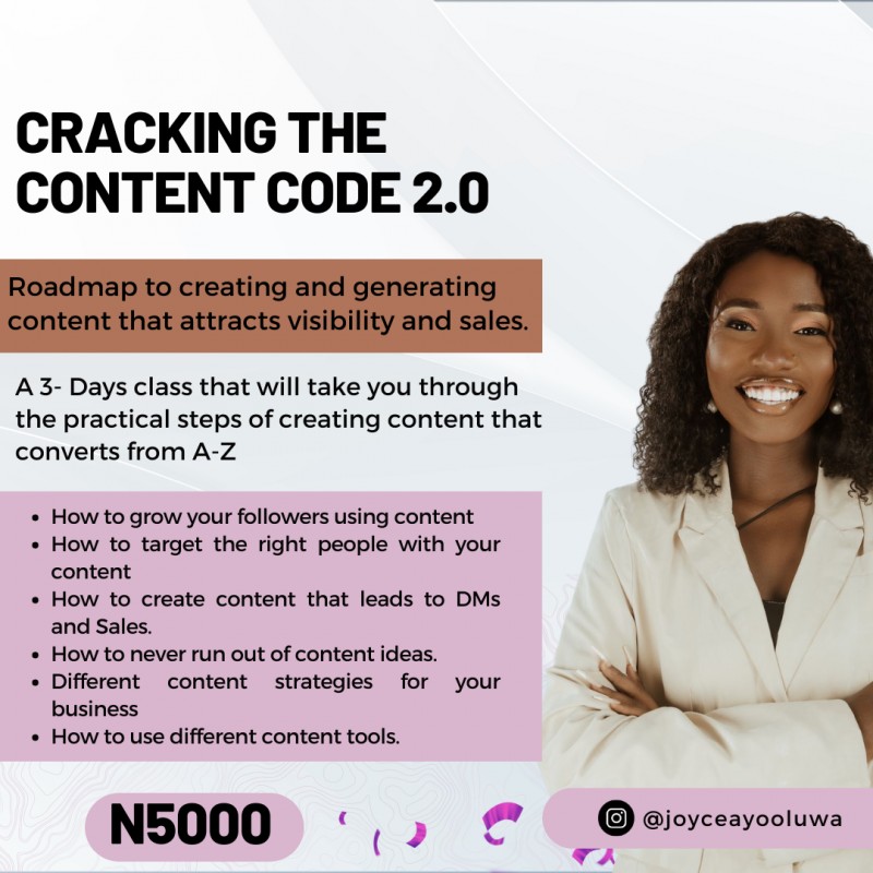 Buy Hacking the content code. by Fasuan Joyce on Selar