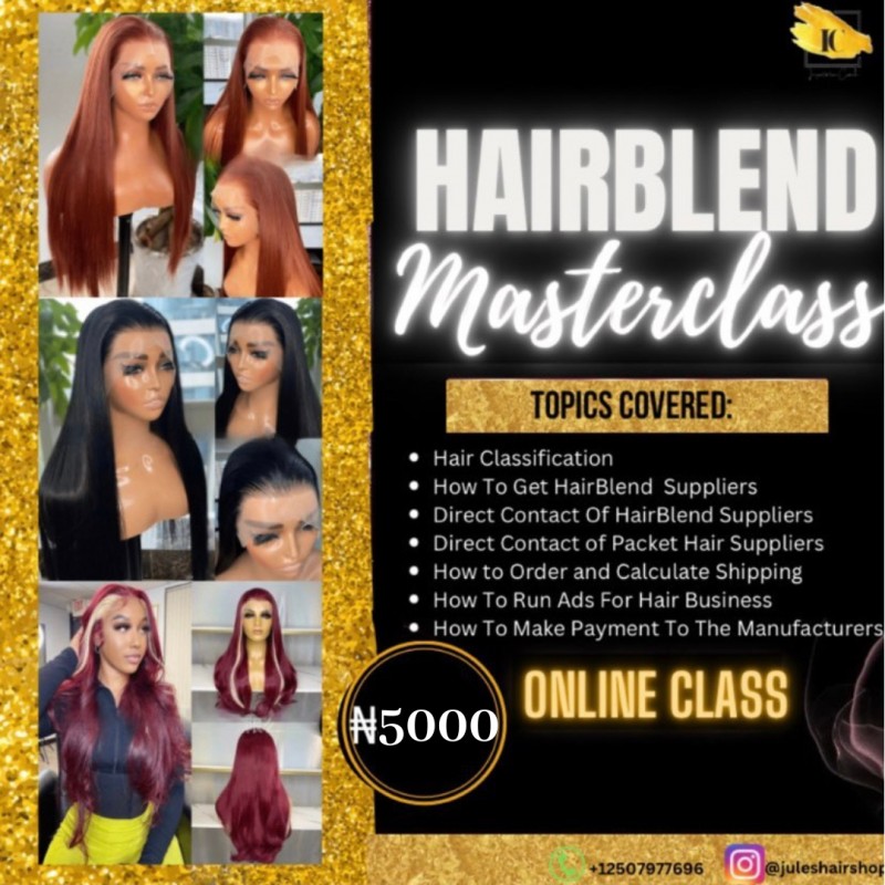 HairBlend Importation MasterClass