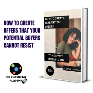 Buy HOW TO CREATE IRRESISTABLE SALES OFFERS by KGC DIGITAL ACADEMY on Selar