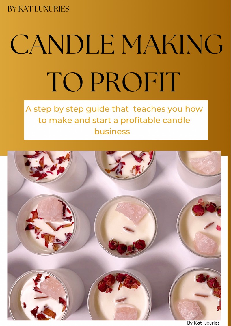 Get Candle making to profit by Kat luxuries on Selar.co