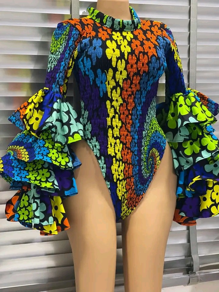 Ankara bodysuit