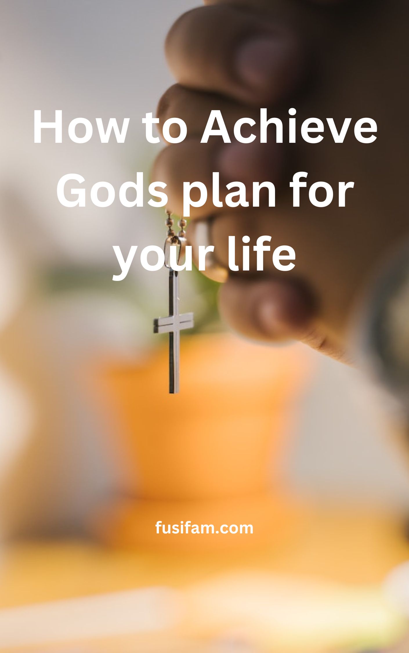 Buy How to Achieve Gods plan for your life by Fusingwin Esuare Akongnwi ...