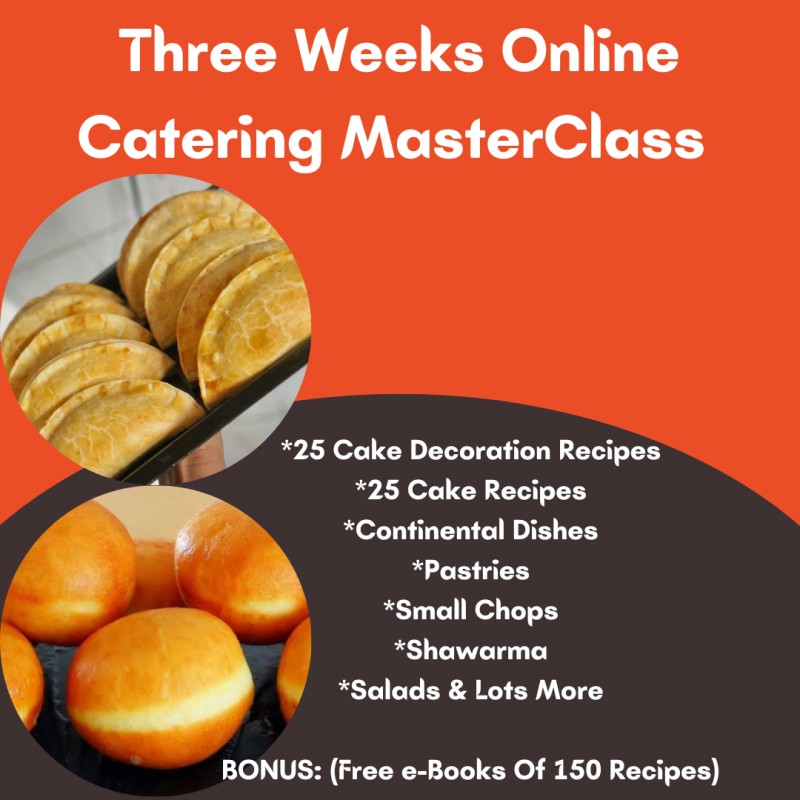 CATERING AND PASTRY ONLINE COURSE