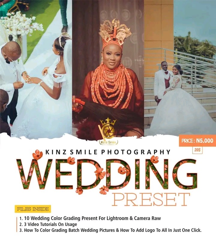 Wedding grading packages