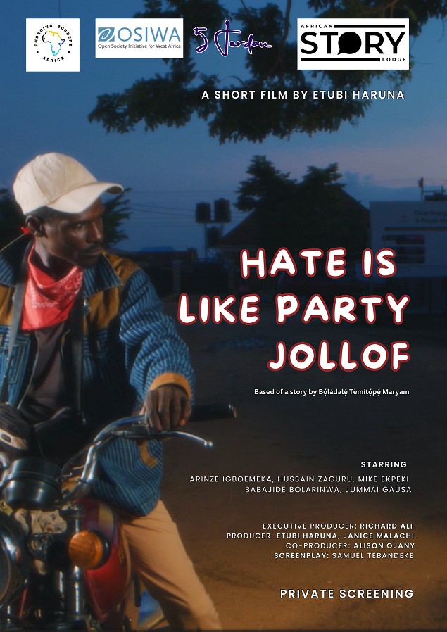 Hate is Like Party Jollof