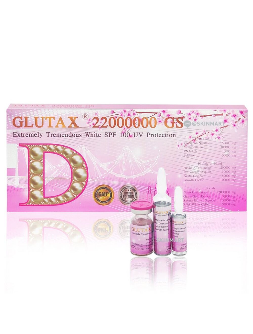 Buy Glutax 22000000GS Extremely Tremendous White SPF 100 UV Protection by  Latoria Clinical Aesthetics on Selar