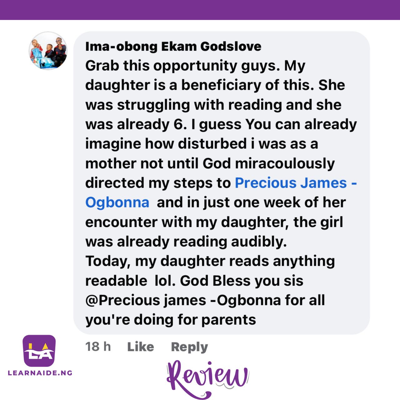 Customer review 9