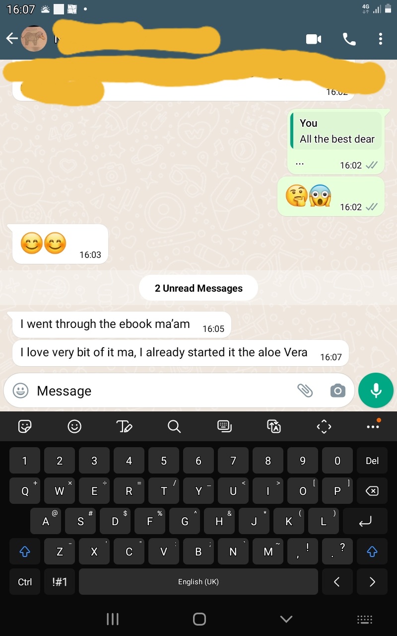 Customer review 1
