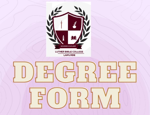 Degree Form