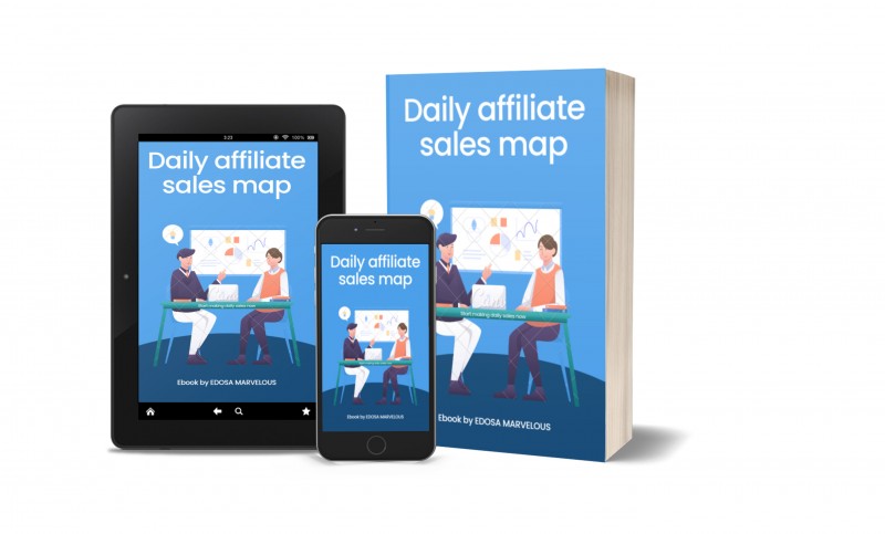 Daily affiliate sales map