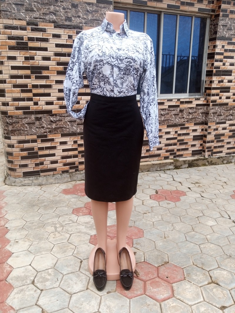 Shirt and skirt