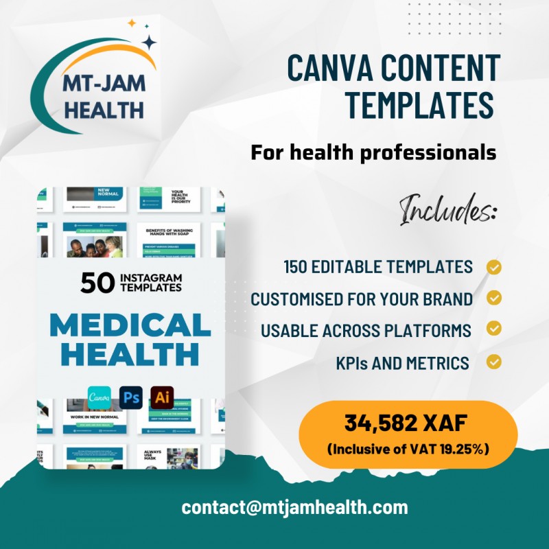 Canva Content templates: For health, wellness and medical brands
