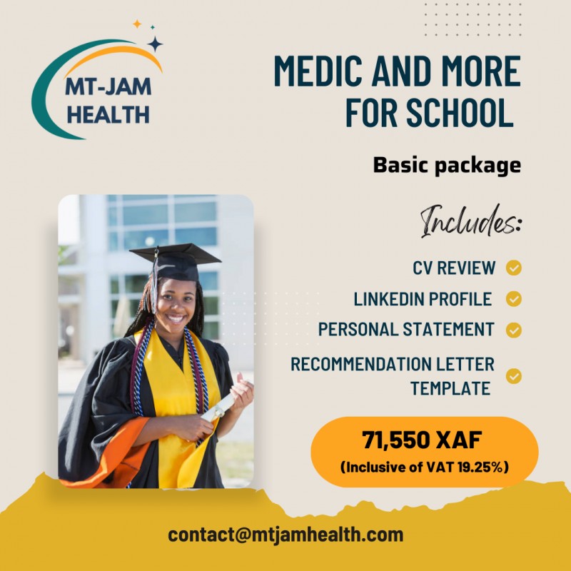Buy Medic & More For School: Basic package by MT-JAM Health on Selar