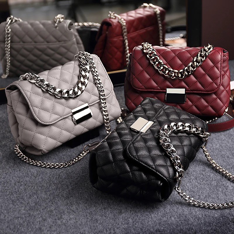 Plaid Ladies Crossbody Bag