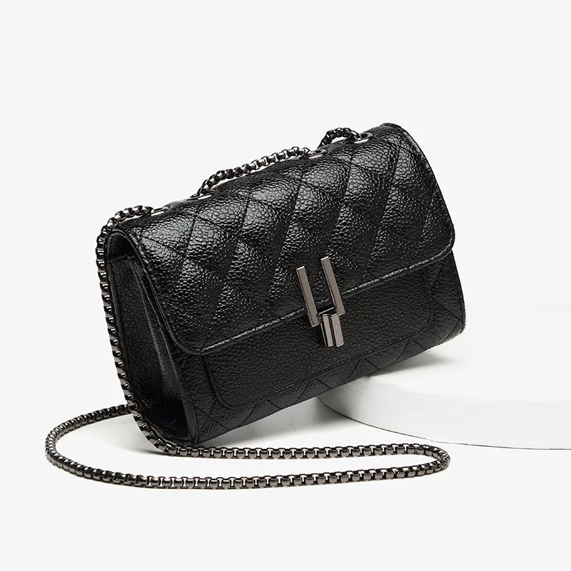 Small one shoulder bag new fashion trend bags chain bag luxury designer square