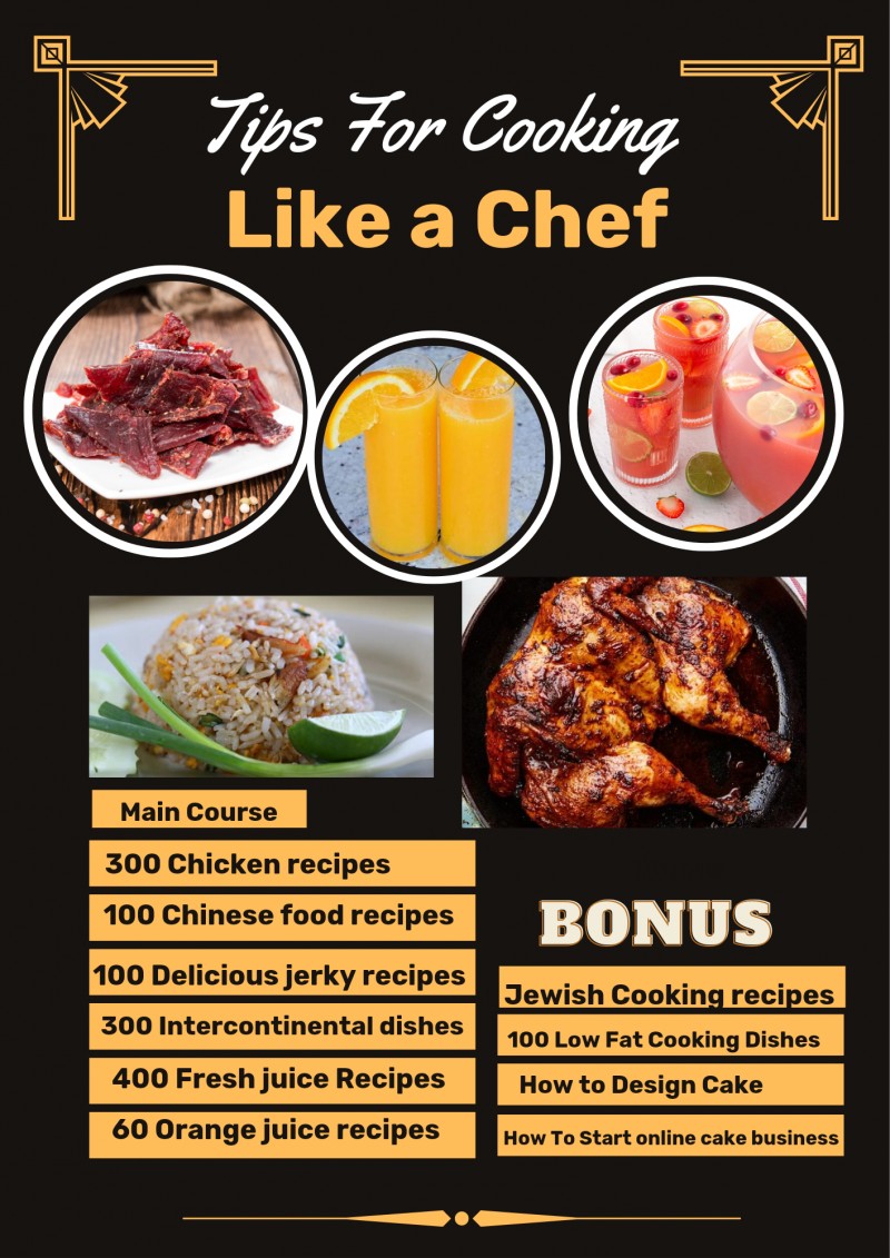 TIPS FOR COOKING LIKE A CHEF