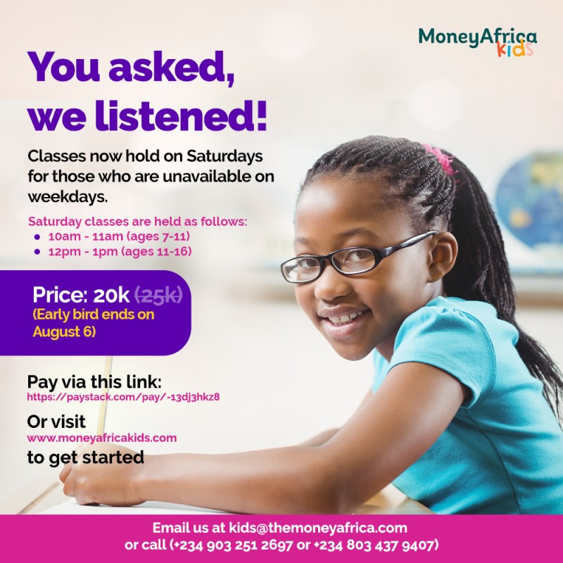 MONEY AFRICA KIDS BOOT CAMP