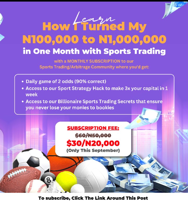 Sports Trading Billionaire's