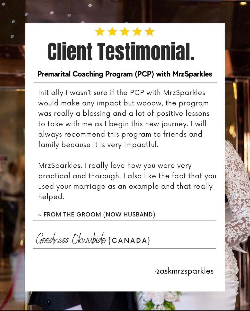 Customer review 9